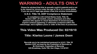 Klarisa Leone Fucking In The Couch With Her Big Tits – James Deen