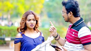 Indian desi threesome step brother made his step sister have hardcore sex with friend in hotel video