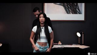 TIME FREEZE FETISH – Hot Japanese Girl Ends Up In A Hardcore Gangbang