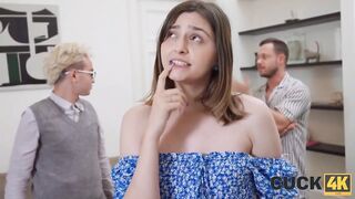 Funky Town- Fucks Another Man While Her Husband Watches | Blowjob – S56
